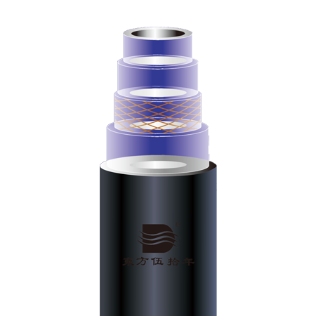 納米抗菌鋼絲網(wǎng)骨架塑料（聚乙烯）復合管